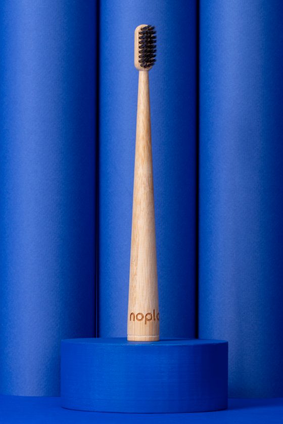 nopla Blue Bamboo Toothbrush